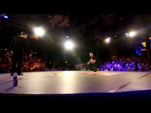 Red Bull BC One 2012 - Western European Qualifier Semi Final 2 - Menno vs Mounir