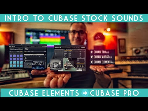 Intro to Cubase Stock Sounds: Cubase Elements 10.5 to Cubase Pro 10.5!