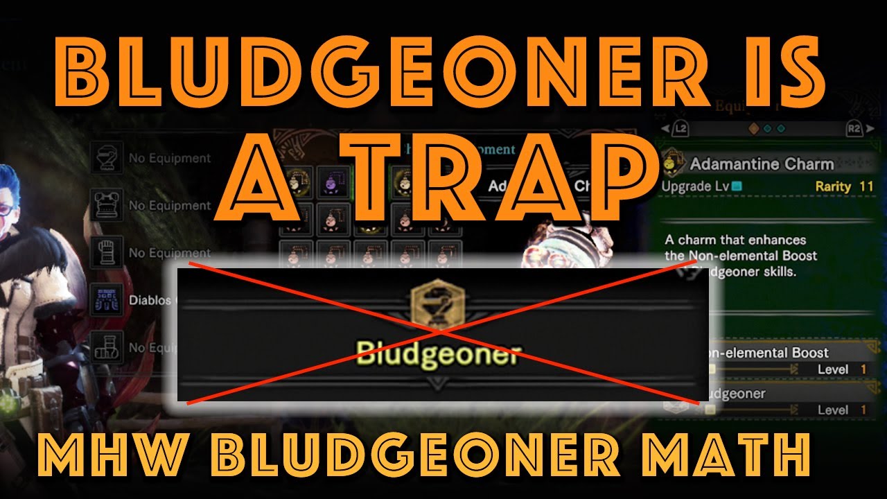 BLUDGEONER IS A TRAP! MHW Iceborne Bludgeoner Math