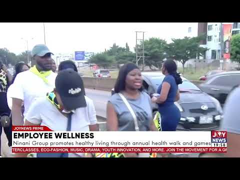 Employee wellness: Ninani Group promotes healthy living through annual health walk and games.