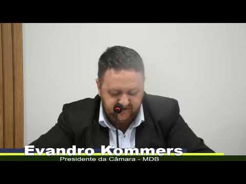 Vereador Presidente Evandro Kommers faz balanço do ano legislativo de 2022