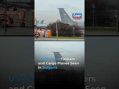 US TANKERS EXPOSED! Parked at Secret Bulgarian Air Base - NATO Buildup?