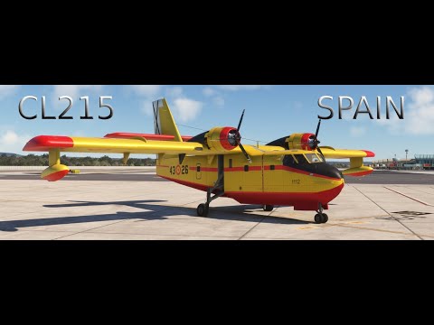 MSFS 2020 | Roland Laborie - Canadair CL-215 | Livery CL215 (Spain) | Descarga / Download.
