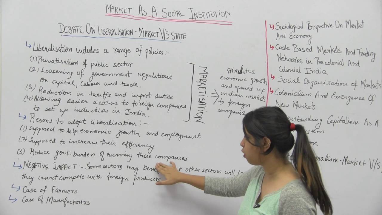 Market as a Social Institution _ Part7 _ Debate on Liberalisation _ Tanvi Topwal