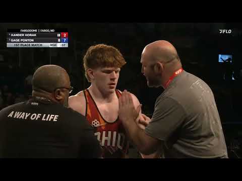 USMC Junior & 16U Nationals | 215 lbs 16U Boys Greco-Roman | 1st | Xander Horak vs Gage Ponton