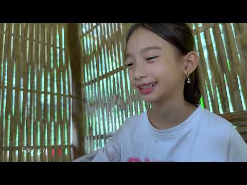 Poor little girl - Mr. Madrid gave her comic books - Uncle Dong gave her chickens