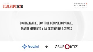 Digitalizar el control completo para el mantenimiento y la gestión de activos
