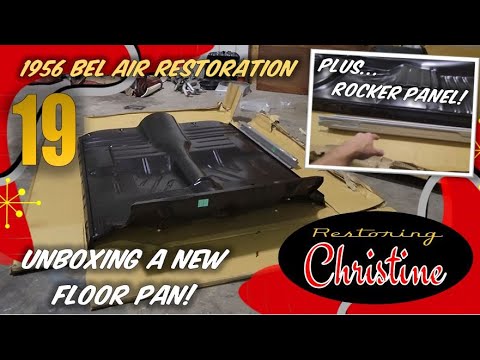 E19 Unboxing a Tri-Five Chevy Replacement Floor Pan Review!