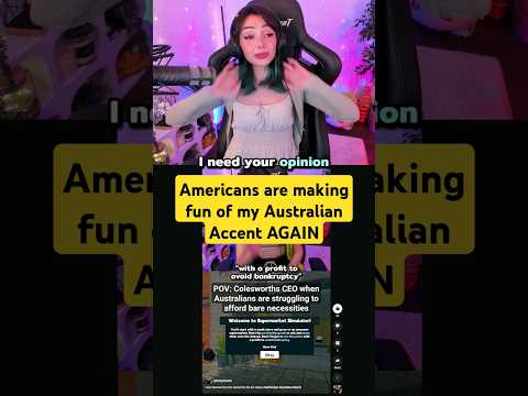 Americans React to an Australian Accent #twitchclips #australia #shorts