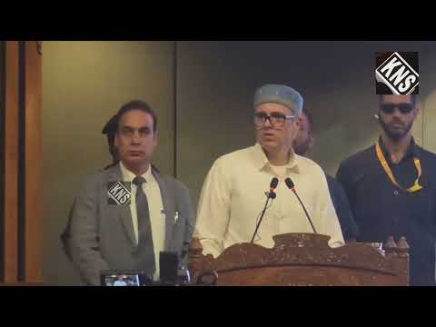 CM Omar Abdullah addresses the Educational Conference of the J&K Teachers’ Forum at Sher-e-Kashmir International Convention Centre (SKICC), Srinagar.