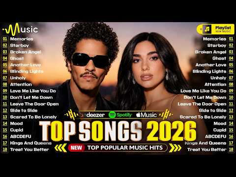 Rihanna, Adele, Bruno Mars, Dua Lipa, Ed Sheeran, Selena Gomez, Maroon 5, Zayn 💥 Billboard Hot 100