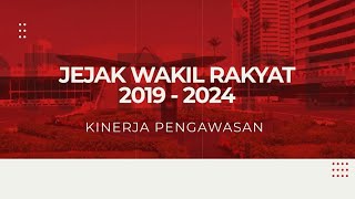 JEJAK WAKIL RAKYAT 2019 – 2024 – KINERJA PENGAWASAN
