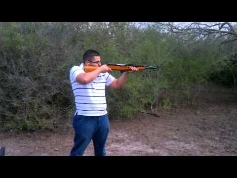 Chino shooting his SKS