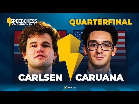Carlsen v. Caruana | A World Chess Championship REMATCH In The Speed Chess Championship! | SCC 2022
