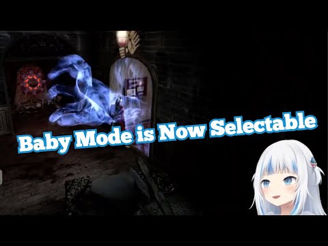 Furious Gura defeated by a door...again! Easy Mode is Now Selectable [Gawr Gura] [Devil May Cry 3]