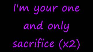 Adam Lambert- Sacrifice lyrics