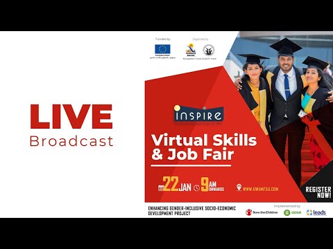 Inspire 2022 | Virtual Skills & Job Fair | Uva Wellassa University of Sri Lanka | Colombo Expo