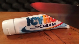 HOT KNIFE vs. ICYHOT CREAM