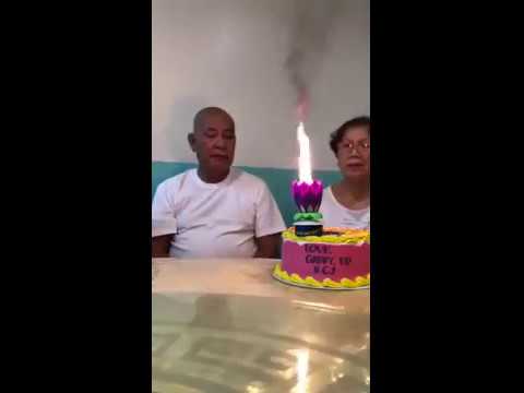 Бабуля, загадывай желание!