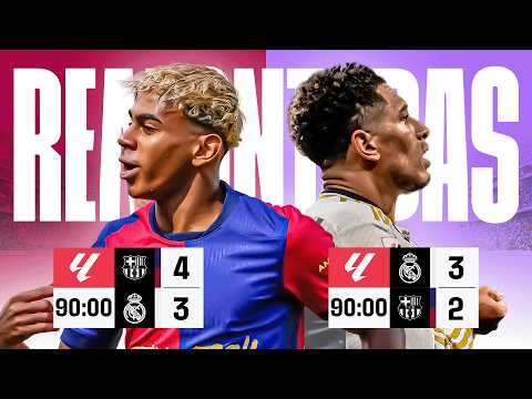 Remontadas ÉPICAS en ELCLÁSICO | LALIGA 2015 - 2025