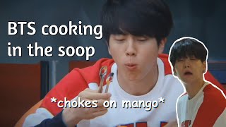 BTS cooking in the soop moments