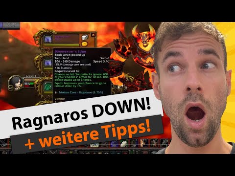 World First Ragnaros Kill im offiziellen Hardcore Classic WoW! + Wie erkenne und melde ich Bots?!