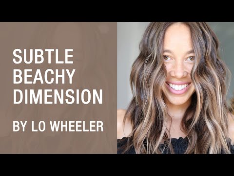 Subtle Beachy Dimension by Lo Wheeler | Face-Framing...