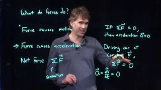 What do Forces Do? | Physics with Professor Matt Anderson | M5-02