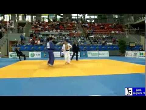 Judo 2012 European Championships Juniors Porec: Claux (FRA) - Cavallo (ITA) [-55kg] rep
