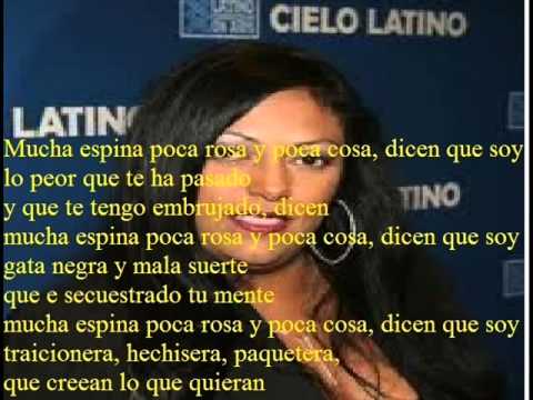 La india  Dicen que Soy (con letra)