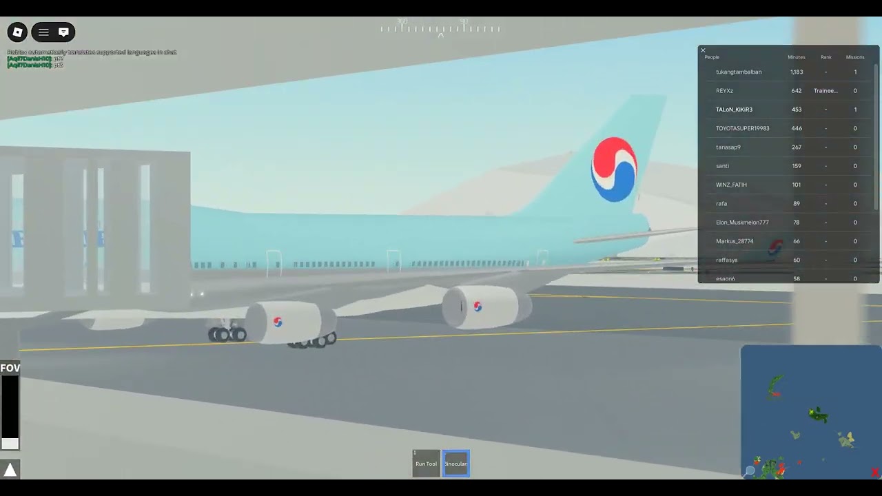 PlaneSpotting in Public Server PART 3 (Pilot Training Flight Simulator) #roblox #ptfs