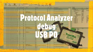 USB PD Debug — TB3016B Protocol Analyzer Mode