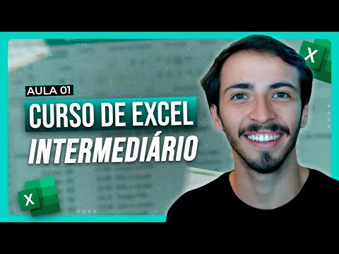 Curso de Excel Intermediário | Aula 1 | Trancamento de Células