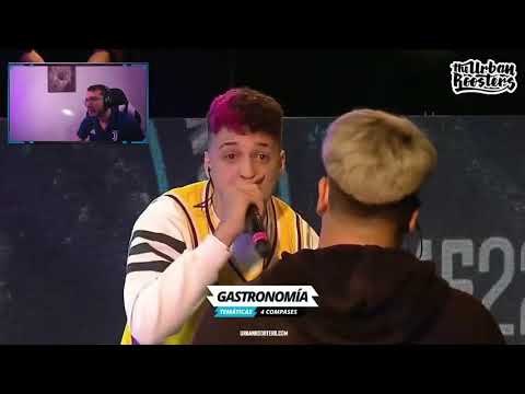 Italiano reacciona a MECHA VS NAISTA | #FMSARGENTINA 2022 - Jornada 1