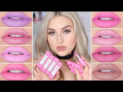 Jeffree Star Lip Ammunition ♡ Lip Swatches & Honest Review Video