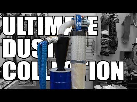 Ultimate 2 Stage Dust Collection for a Small Workshop