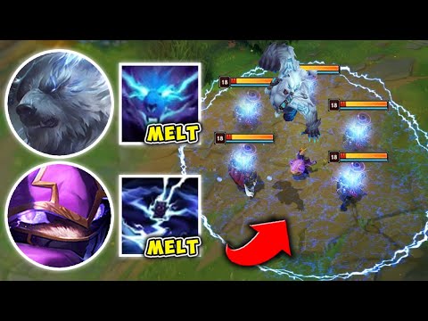 WE PLAYED THE "THUNDER COMP" AND AOE FRIED THE ENEMY TEAM - League of Legends