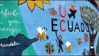 Visita de Ara Malikian a la ONG Guaguacuna en Ecuador.