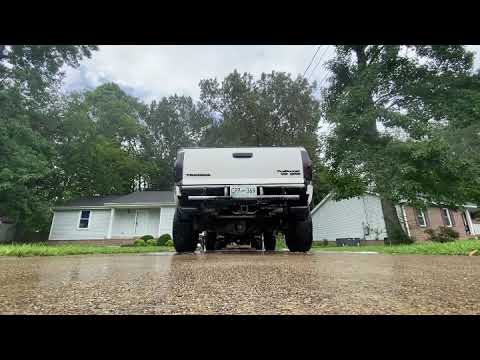 07 Tacoma true dual exhaust straight pipe