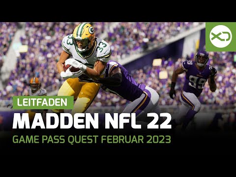 Xbox Game Pass Quest Februar 2023 - Leitfaden mit Madden NFL 2022