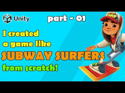 How To Make Subway Surfer Game in Unity 3D | Unity Tutorial for Beginners in Hindi #1