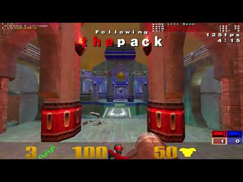 Q3CTF CTFX1 Tournament Finals - Killers Inc (KI) vs TheHomoErectus (the) w/ djWHEAT commentary