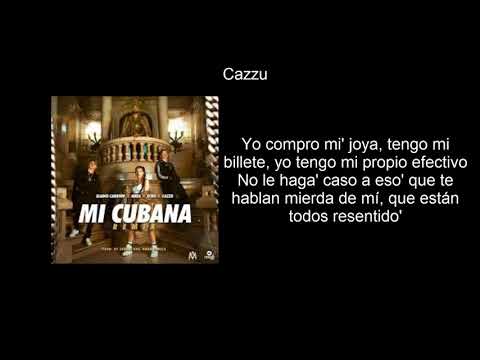 Mi Cubana Remix - Eladio Carrion X Khea X Cazzu X Ecko (LETRA)