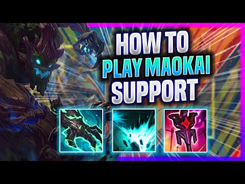 LEARN HOW TO PLAY MAOKAI SUPPORT LIKE A PRO! - Challenger Plays Maokai Support vs Ziggs! |