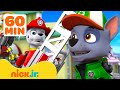PAW Patrol's BIGGEST Moments! w/ Marshall & Rocky 🚒 1 Hour Compilation | Nick Jr.