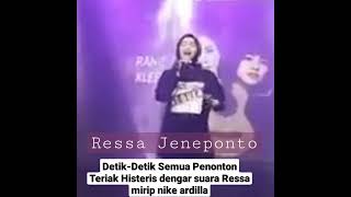 Download lagu Detik - detik SUARA Ressa Menggelegar Sangat mirip nike ardilla #shorts mp3