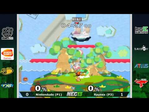 NEC 13 - Nintendude (Ice Climbers) Vs. RaynEX (Fox) - Bracket