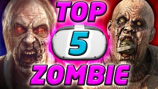 Top 5 BEST VR Zombie Games for Meta Quest (2025 Edition)