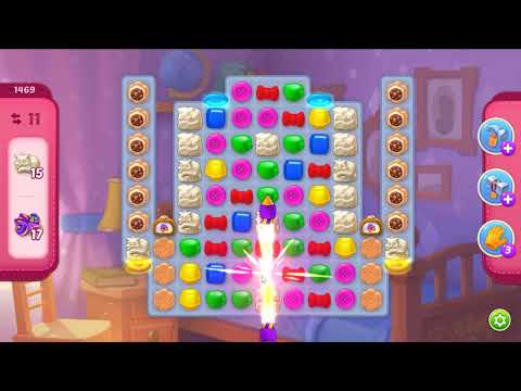 Homescapes level 1469 - 17 Moves - No Boosters #Bubunka