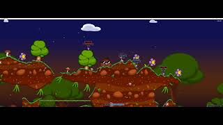 How to beat Hedgewars Campaign Mode - A Classic Fairytale - Mission 2: The Shadow Falls